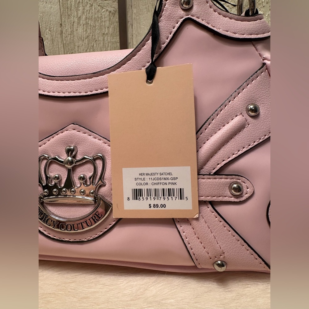 Juicy Couture Ballet Pink Patent Crossbody - Picture 3 of 8